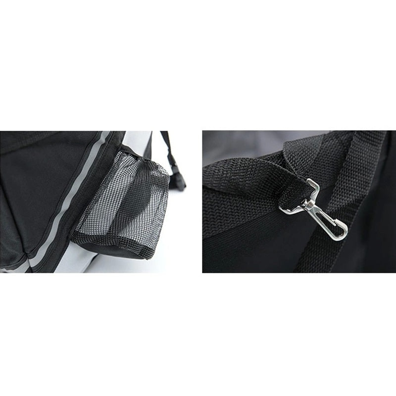 Bolsa transportadora portátil para perros en bicicleta - Asiento de viaje para perros y gatos pequeños