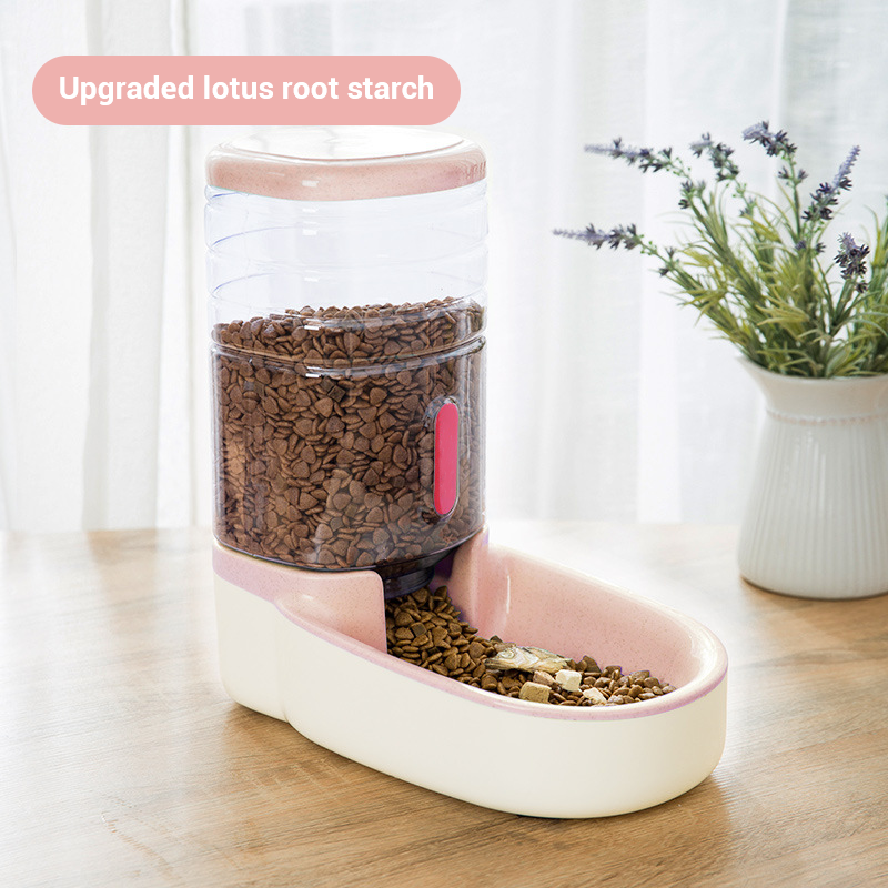 Comedero Automático para Mascotas – Dispensador de Agua y Comida para Perros y Gatos