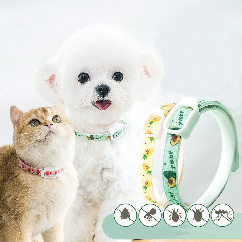 Collar Repelente para Perros y Gatos - Elimina Pulgas, Piojos y Ácaros - Suministros para Mascotas