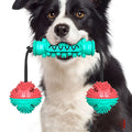Palo Molar para Perros – Juguete Resistente a Mordidas con Cuerda y Cepillo Dental (Pack de 3)