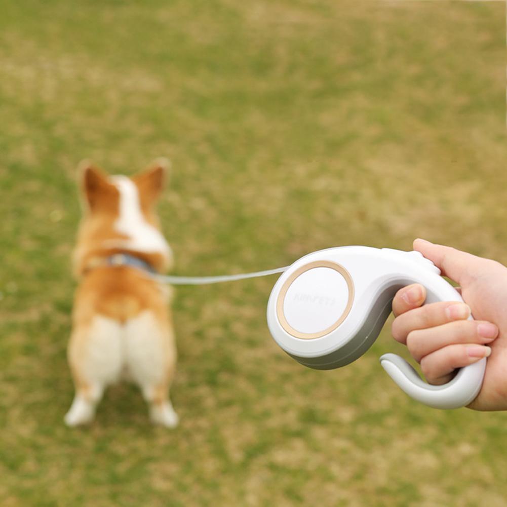 Correa retráctil automática de 3 m para mascotas – Control total y máxima comodidad en cada paseo