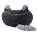 Cama para Mascotas con Orejas de Conejo – Esterilla Cálida de Peluche para Gatos y Perros
