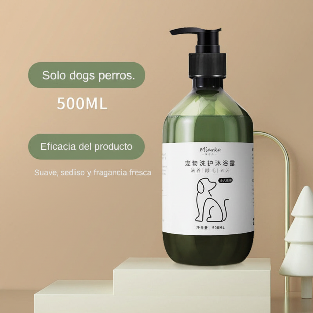 Champú mascota - perros 500ml
