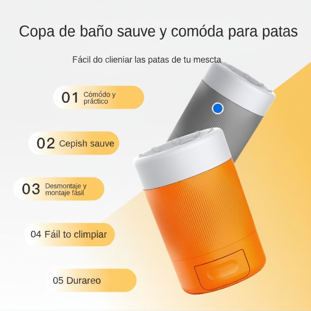 Copa lavapatas - características en español v2