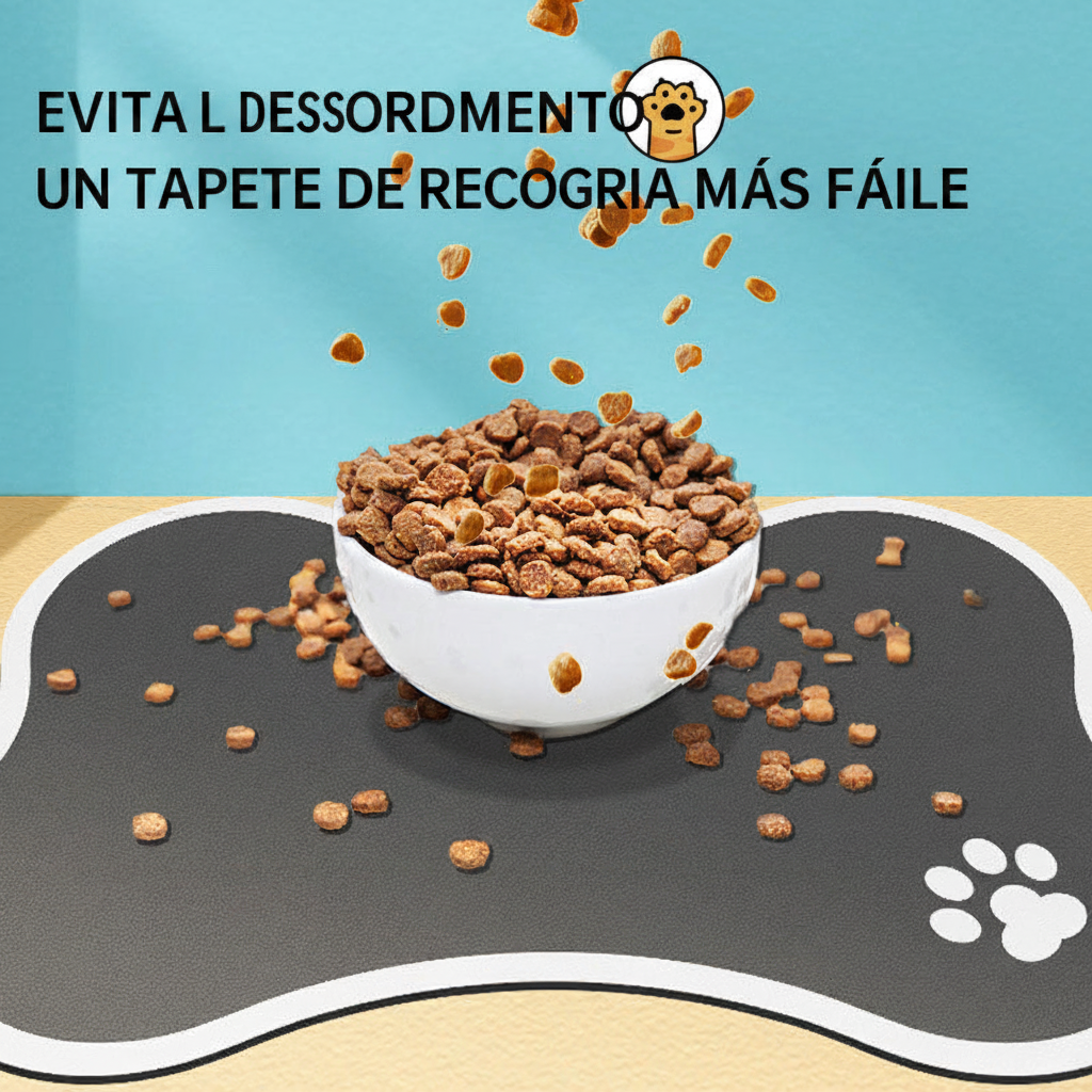Tapete mascota - evita desbordamiento